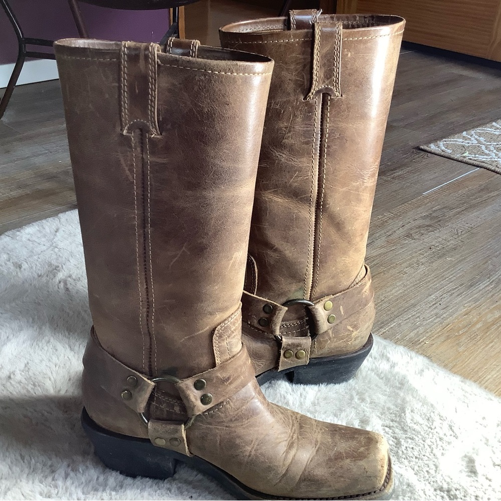 BCBGirls Brown Harness Boots